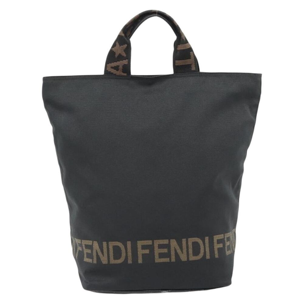 Fendi FF Baguette Handbag Black